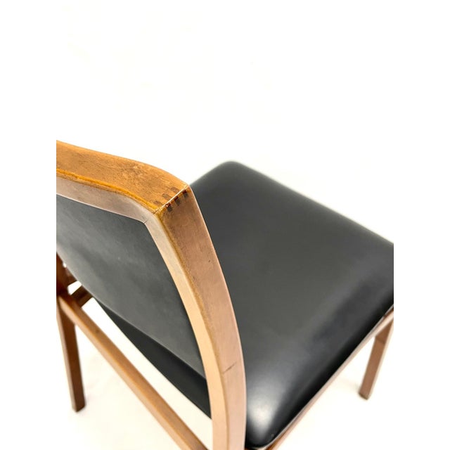 Vintage Wooden Chairs in Skai, Italy, 1960s, Set of 4 For Sale - Image 15 of 17