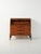 Teak Secretaire with Elongated Carved Handles, 1950s For Sale - Image 11 of 11