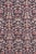 Strawberry Bird Cotton Navy / Red Fabric - Sample For Sale