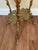 Metal Vintage Art Nouveau Swan Pedestal Side Table Plant Stand For Sale - Image 7 of 16