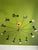 Large Vintage Brass Chandelier, 1950s For Sale - Image 10 of 11
