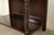 Antique English Victorian or Gothic Revival Carved Walnut Drop Front Secretary Desk | Circa 1880s For Sale - Image 10 of 14