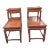 A Pair of George Zee Two Tier Rosewood Side Tables, Circa 1960s For Sale