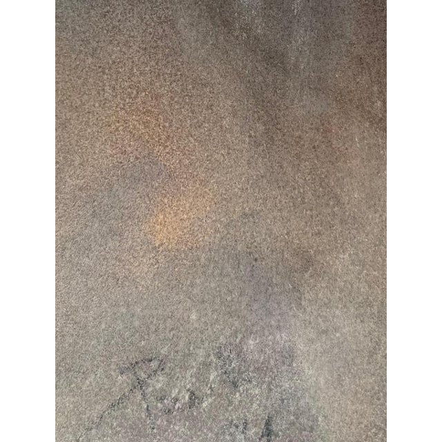 1990s Gilbert Pauli, Curiosity, 1991, Pastel on Paper For Sale - Image 5 of 10