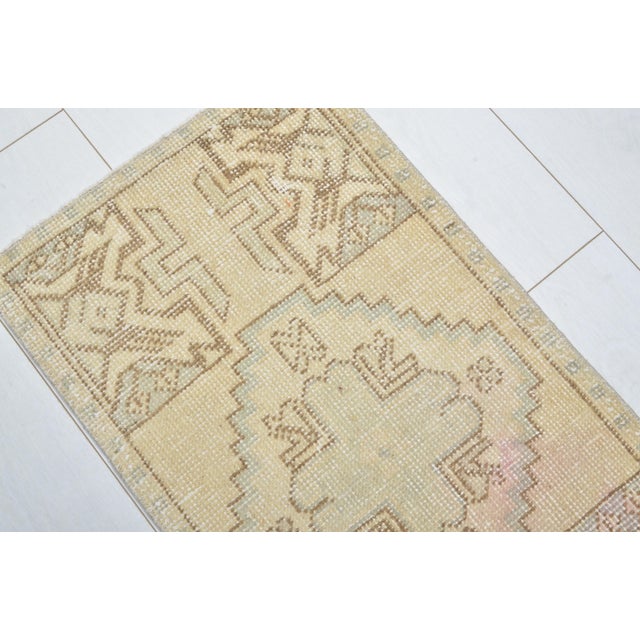 Turkish Mid 20th Century Anatolian Small Kurdish Rug For Sale - Image 3 of 5