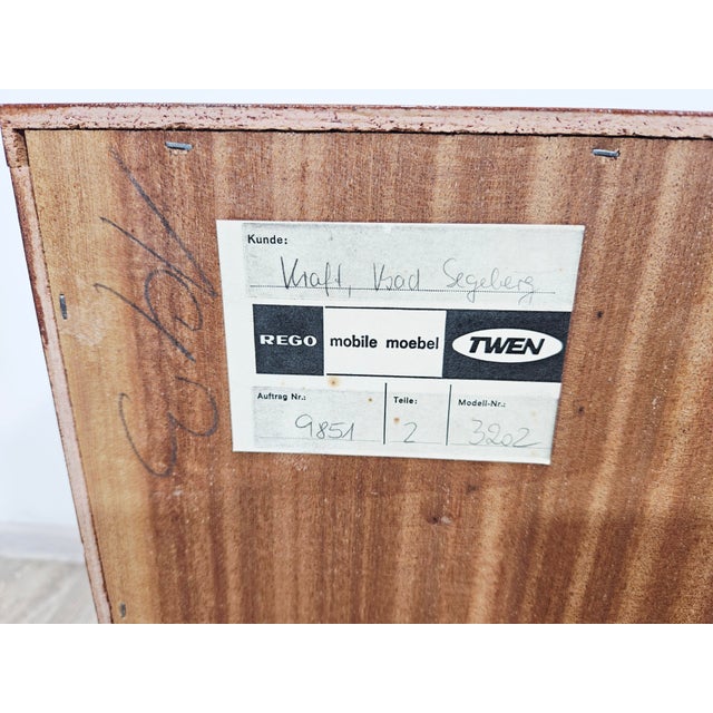 Side Cabinets by Günter Renkel for Rego / Twen, Germany, Set of 2 For Sale - Image 17 of 18