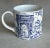 2000 - 2009 Tiffany & Co. Mugs - Scenes of New York Toile Blue and White, Pair For Sale - Image 5 of 10