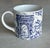 2000 - 2009 Tiffany & Co. Toile Mugs With Scenes of New York Blue and White For Sale - Image 5 of 10