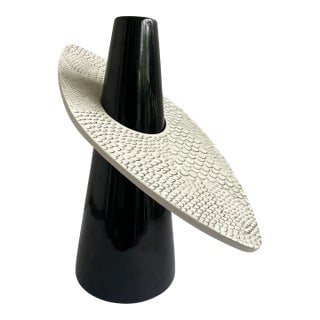 Alessandro Mendini for Superego Editions, 4 Mani Collection Ceramic Vase - Numbered 5 of 99 For Sale