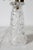 Vintage Cut Crystal Boudoir Table Lamp W/ Matching Shade For Sale - Image 10 of 11