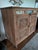 Stunning Antique Indonesian Carved Teakwood Cabinet With Majolica Ceramic Tiles For Sale - Image 13 of 14