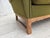 Mid-Century Modern 3-Seater Danish Sofa in Green Furniture Wool and Oak Wood, 1970s For Sale - Image 3 of 18