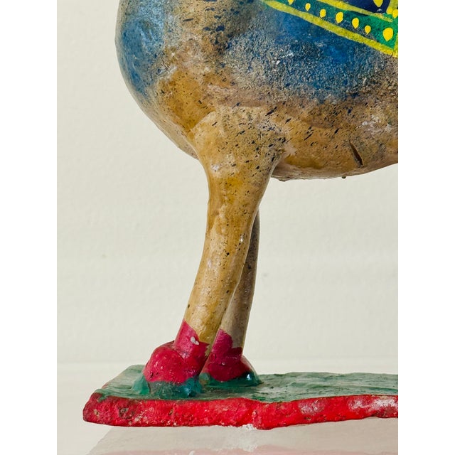 1940’s Mexican Folk Art Pottery Horse For Sale - Image 12 of 13