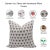 Handmade Block Print Cushion Cover – Kohinoor Print on Off-White Linen Add a touch of regal charm to your decor with the...