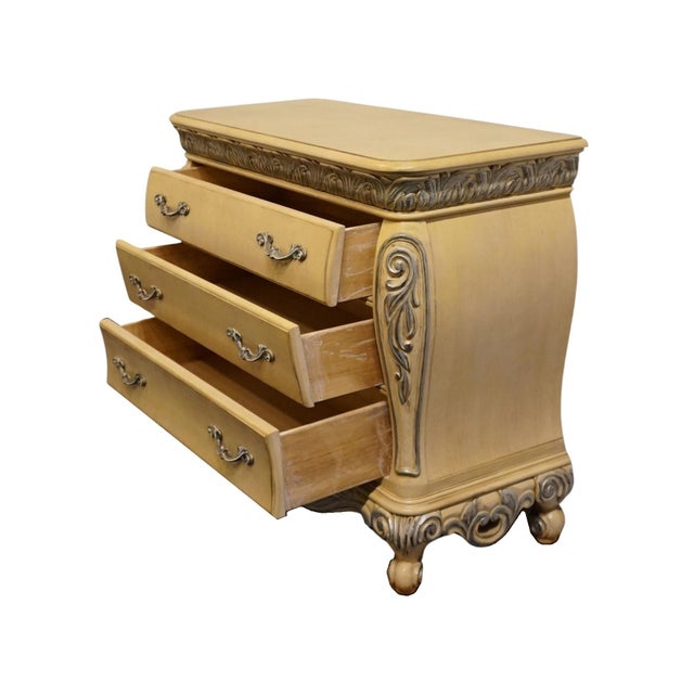 Pulaski Furniture Contemporary Louis XV French Provincial 46" Low Chest of Drawers 6344-127 For Sale In Kansas City - Image 6 of 12