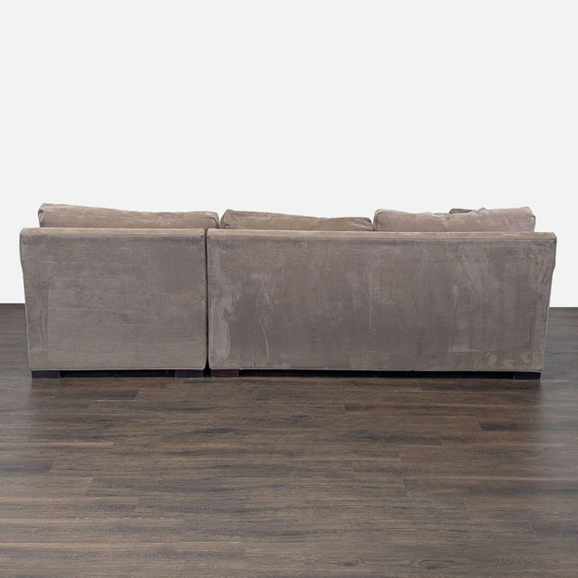 2010s Crate & Barrel Axis Sectional Sofa With Chaise For Sale - Image 5 of 8