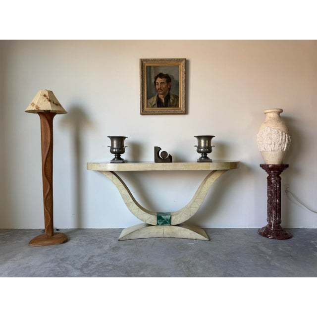 An exceptional mid-century sculptural floor lamp by Yasha Heifetz, showcasing his iconic Organic Modern design language....