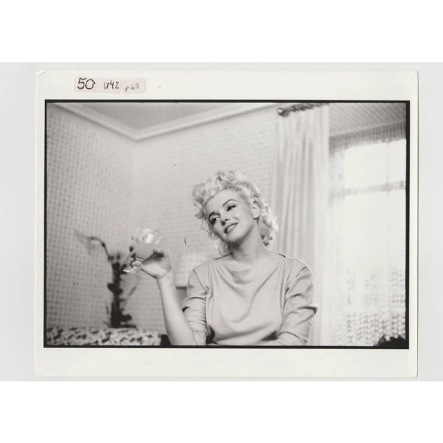 Marilyn Monroe Print of 1988 from Original Negative, 1955 For Sale