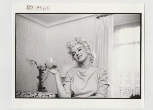 Marilyn Monroe Print of 1988 from Original Negative, 1955