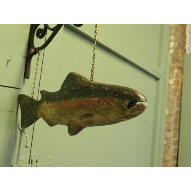Fish Trade Sign, 1960 For Sale - Image 3 of 8