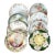 Vintage Mismatched European China Dessert Plates ~ Set of 8~ France Germany Uk For Sale