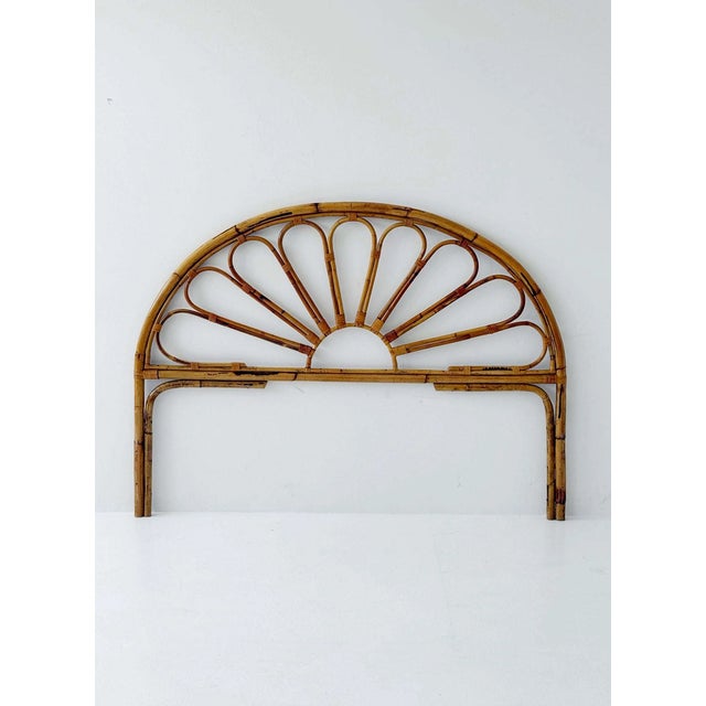1960s Vintage Headboard in Bamboo, 1960s For Sale - Image 5 of 6
