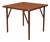 Danish Folding Card Table, 1970s For Sale
