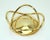 Gold Georg Jensen Gold Glow Candle Holder With Box For Sale - Image 8 of 11