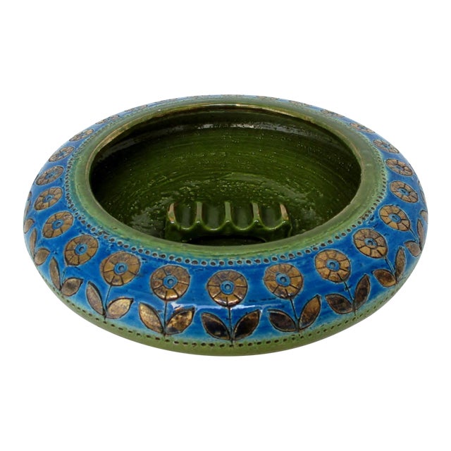 Vintage Bitossi Ceramic Ashtray Chairish