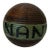 Vintage Nantucket Painted Wooden Lawn Bowling Ball For Sale