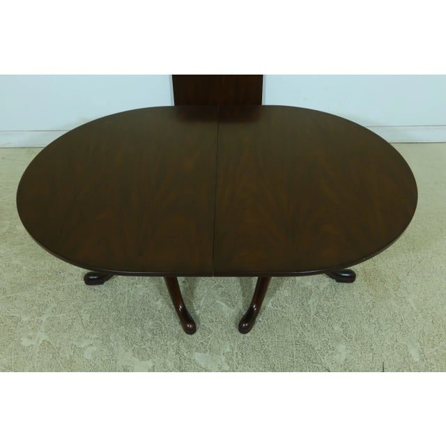 Kittinger Cw-66 Colonial Williamsburg Mahogany Dining Room Table For Sale In Philadelphia - Image 6 of 13