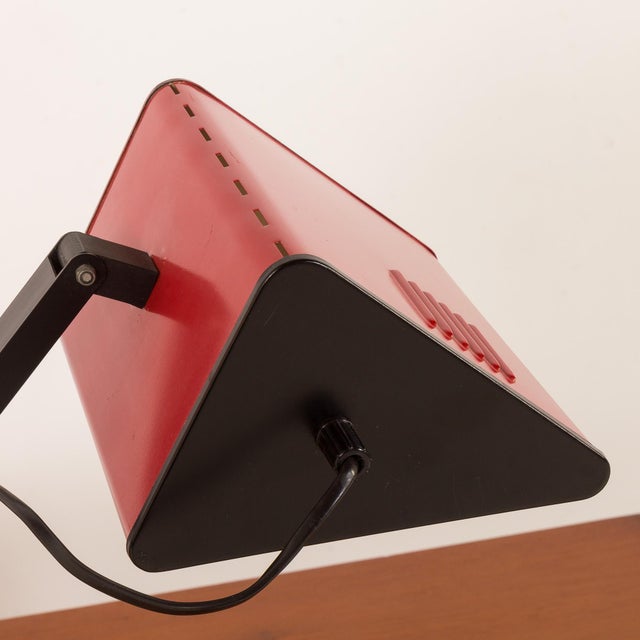 French Desk Lamp in the style of Jean Prouvé, 1970s For Sale - Image 14 of 17