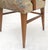 Set of 6 Tommy Parzinger Light Walnut Dining Chairs Lenor Larsen Upholstery MINT For Sale - Image 13 of 15