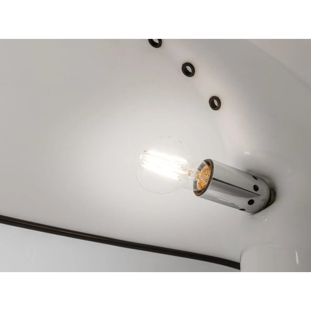 Black Albanella Table Lamp by Ermanno Lampa & Sergio Brazzoli for Guzzini For Sale - Image 8 of 11