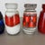 Vintage Pottery Fat Lava Vases from Scheurich, Germany, 1970s, Set of 4 For Sale - Image 10 of 18