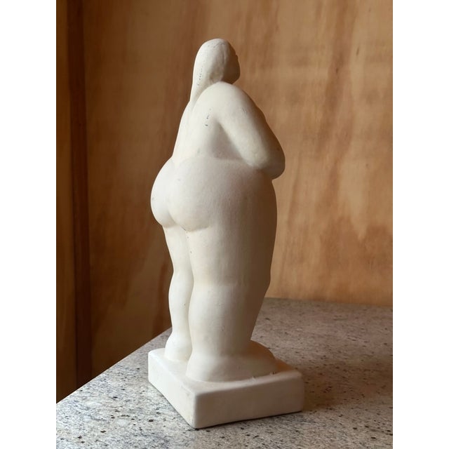 Modernist Ceramic Sculpture of Female Figure, 1970s For Sale - Image 9 of 11