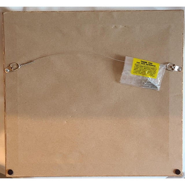 Early 21st Century Original Framed Acrylic on Board “Seaside Bluffs” For Sale - Image 5 of 6