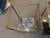 Neoclassical Side Tables in Brass and Oxidized Mirros, 1960, Set of 2 For Sale - Image 9 of 12