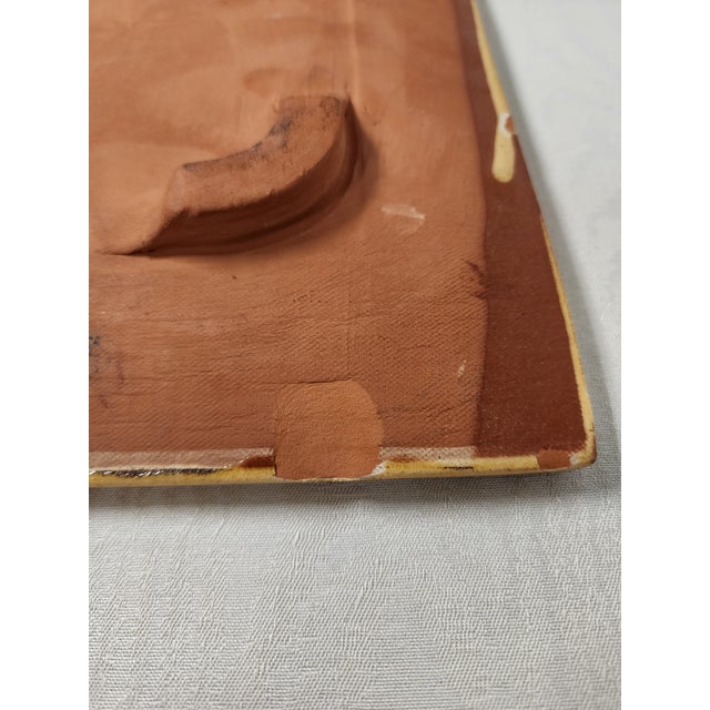 Late 20th Century Terre E Provence Style Terra Cotta Platter and Accessories - 8pcs For Sale - Image 16 of 16