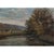 Beaux-Arts Framed Oil Painting on Canvas by Albert Dandoy (1885-1977) 'Tailfer Pond' For Sale - Image 3 of 16