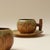 Vintage-Style Coffee Cup and Saucer Set - Set of 2 For Sale - Image 4 of 7