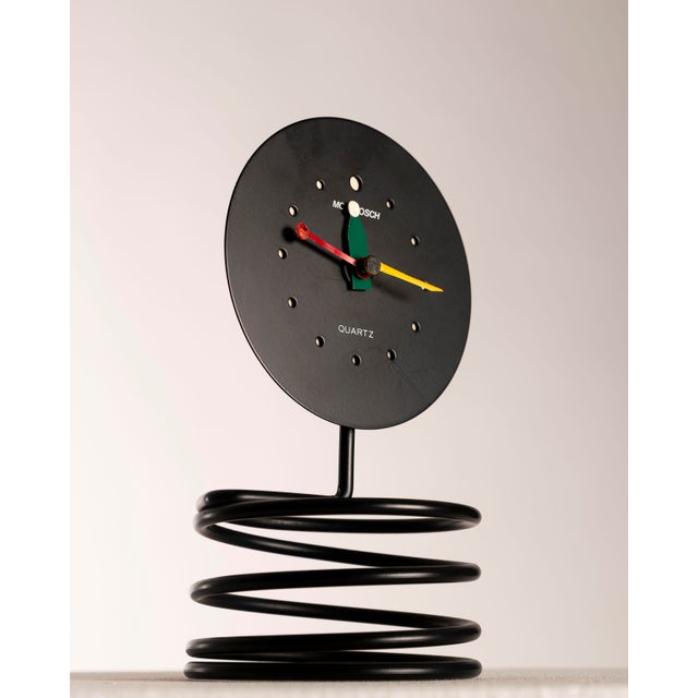 Sculptural Mantel Clock from McIntosh, 1980s For Sale - Image 4 of 8