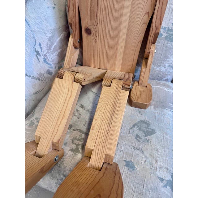 Vintage 1980s Pop Art Articulating “Robot Man” by Don Ellefson For Sale - Image 11 of 13