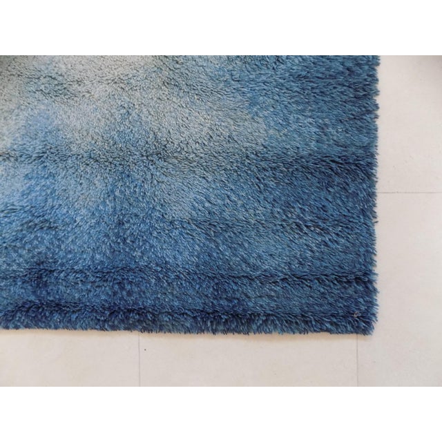 Long Space Age Rectangular Wool Rug, 1970s For Sale - Image 6 of 11