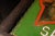Wood Early 20th Century Reverse-Painted Brooklyn Meat-Market Scalloped Glass Sign For Sale - Image 7 of 7