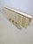 Cream Mid-Century Folding Wooden Riviera Garden Table from Triconfort, 1970s For Sale - Image 8 of 11