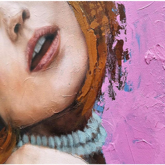 Paint Rapture (Contemporary Portrait Painting), Louis Braquet For Sale - Image 7 of 8