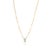 2.26ct Emerald-Cut Aquamarine & Diamond Halo Paperclip Chain Necklace in 14k Gold For Sale In New York - Image 6 of 16