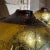 Glass Me1960s Mexico Three Gold Globes Gazing Ball Spheres in Mercury Glass For Sale - Image 7 of 10