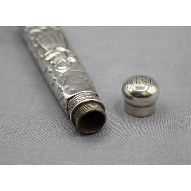 Silver Circa 1880-1890 American Gorham Fountainebleau Sterling Silver Perfume Bottle For Sale - Image 8 of 8